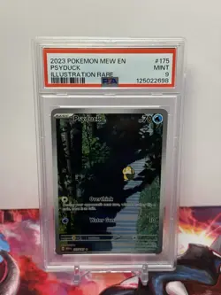 Pokemon TCG Psyduck 175/165 SV 151 Illustration Rare Holo EN 2023 PSA 9 - Image 1