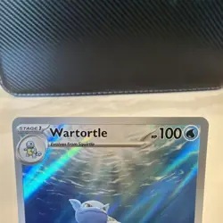 Pokemon TCG Wartortle 171/165 SV 151 Illustration Rare Full Art Holo ENG 2023 - Image 4