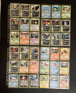 LOT 63 POKEMON EX TEAM ROCKET RETURNS-REGULAR- 2 Dark Tyranitar++ BinderPages NM - Image 1