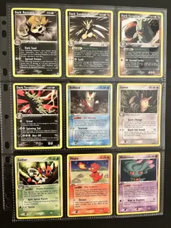 LOT 63 POKEMON EX TEAM ROCKET RETURNS-REGULAR- 2 Dark Tyranitar++ BinderPages NM - Image 3