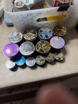 Pokemon TCG Master Lot: 7 Playmats 22 Dice Sets 20 VSTAR Coins Condition Markers - Image 5