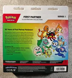 POKEMON FIRST PARTNER ILLUSTRATION COLLECTION SERIES 1 BOX LOT OF 4 SEALED BOXES - Image 3