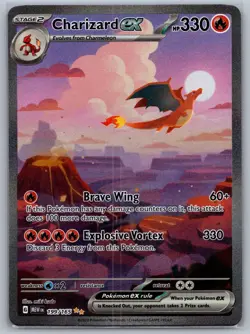 Pokemon Scarlet & Violet 151 - Charizard EX 199 SIR - Image 1