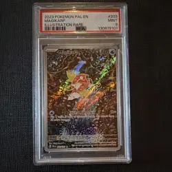Pokemon Paldea Evolved Magikarp 203/193 Illustration Rare Holo PSA 9 2023 - Image 1