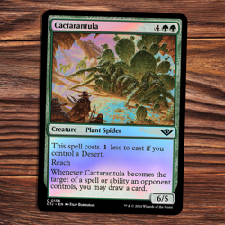 Cactarantula - Foil - Outlaws of Thunder Junction - Magic the Gathering - Image 1