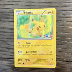 The Pokemon Company Pikachu 026/083 Toys R Us Promo Stamped Holo Basic 60HP EN - Image 1