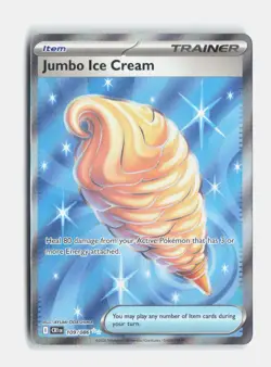 Jumbo Ice Cream 109/086 Holo ME04: Chaos Rising Pokemon NM - Image 1