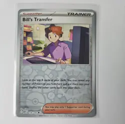 Bill's Transfer 156/165 Pokemon 151 Reverse Holo Uncommon Near Mint - Image 1