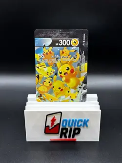 Pokemon TCG Pikachu V-UNION SWSH140 Black Star Promo NM $1 Shipping! - Image 1