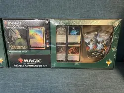 Magic the Gathering LOTR Deluxe Commander Set Riders of Rohan Lord Of The Rings - Image 1