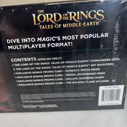Magic the Gathering LOTR Deluxe Commander Set Riders of Rohan Lord Of The Rings - Image 5