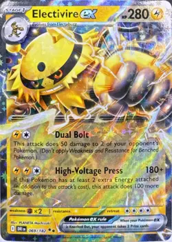 Pokemon Electivire ex 69/182 - Destined Rivals - Image 1