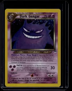Pokemon TCG Dark Gengar 6/105 Neo Destiny Holo Rare NM/LP - Image 1