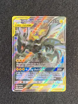 Pokemon Pikachu & Zekrom GX SM168 - Tag Team Sun & Moon Promo - Image 1