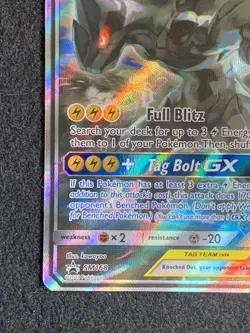 Pokemon Pikachu & Zekrom GX SM168 - Tag Team Sun & Moon Promo - Image 5