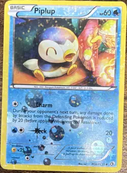 The Pokemon Company Piplup RC6/RC25 Legendary Treasures RC Holo Uncommon 60 HP - Image 1