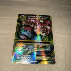 Pokemon TCG M Venusaur EX 100/108 Evolutions Ultra Rare Full Art Holo Mega - Image 1
