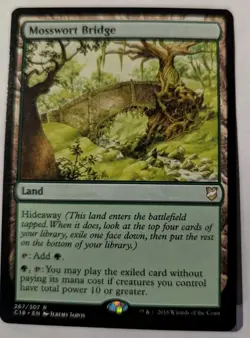 Mosswort Bridge Commander 2018 - MTG RARE - Image 1