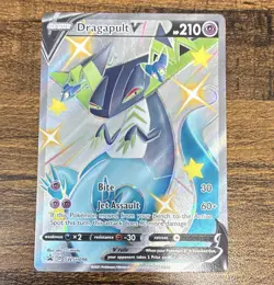 The Pokemon Company Dragapult V SWSH096 SWSH Promo Holo 210 HP English - Image 1