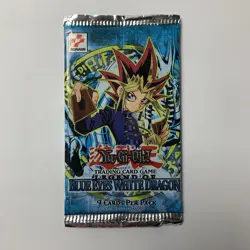 YuGiOh Legend of Blue Eyes White Dragon Unlimited Booster Pack Rare Sealed - Image 1