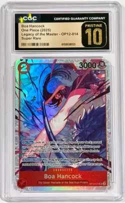 2025 One Piece Boa Hancock OP12-014 Legacy Of The Master CGC 10 Pristine English - Image 1