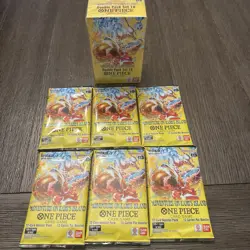 One Piece ENG Double Pack Set Vol.10 DP-10 Plus 6 Booster Pack Bundle New Sealed - Image 1