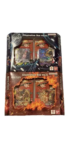 Factory Sealed One Piece Illustration Box vol 5 vol6 Sealed Both G1N - Image 1