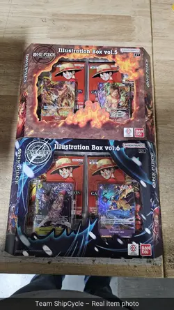 Factory Sealed One Piece Illustration Box vol 5 vol6 Sealed Both G1N - Image 2