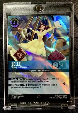 BELLE STRANGE BUT SPECIAL ENCHANTED #214/204 Lorcana The First Chapter NM-MT - Image 3