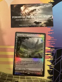 Canopy Vista Expeditions Foil Masterpiece - MTG - Battle for Zendikar - Image 1