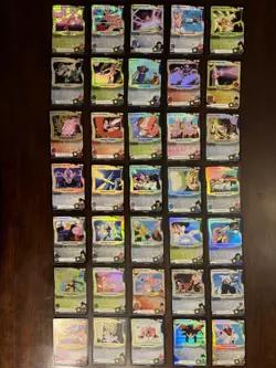 DBZ CCG Fusion SAGA HOLO FOIL Rare Dragon Ball Z Score TCG Card LOT 2003 - Image 1