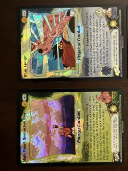 DBZ CCG Fusion SAGA HOLO FOIL Rare Dragon Ball Z Score TCG Card LOT 2003 - Image 2