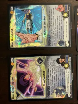 DBZ CCG Fusion SAGA HOLO FOIL Rare Dragon Ball Z Score TCG Card LOT 2003 - Image 3