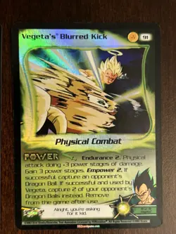 DBZ CCG Fusion SAGA HOLO FOIL Rare Dragon Ball Z Score TCG Card LOT 2003 - Image 4
