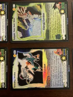 DBZ CCG Fusion SAGA HOLO FOIL Rare Dragon Ball Z Score TCG Card LOT 2003 - Image 5