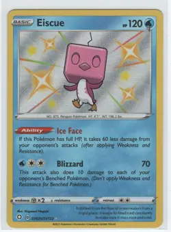 Eiscue SV035/SV122 - Shining Fates Shiny Vault - Pokemon TCG Card - Image 1