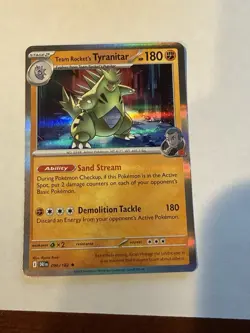 Team Rocket's Tyranitar 096/182 Miscellaneous Cards & Holo - Image 1