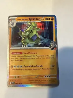 Team Rocket's Tyranitar 096/182 Miscellaneous Cards & Holo - Image 2