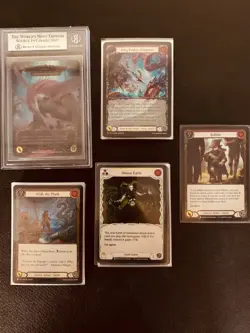 Flesh and Blood UPR Marvel Invoke Ouvia + 10 Maj RF + 1 Banned + 7, 3 Cards Sets - Image 1