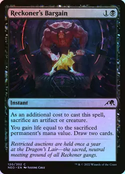 Reckoner's Bargain - Foil - MTG Cards Shop - Image 1