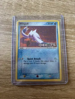 Wingull 81/107 Reverse Holo Stamped EX Deoxys Pokemon Card - MP - Image 1