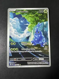Pokemon TCG Heracross Illustration Rare SV Paldea Evolved Card 194/193 LP - Image 1