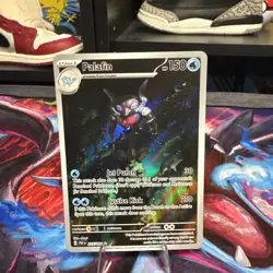 Palafin 225/091 Holo Card Pokemon TCG SV Paldean Fates Illustration - Image 1