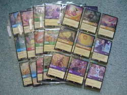 Disney Lorcana TCG First Chapter 45 x Foil Cards Common UC & Rare - Image 1