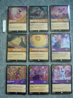 Disney Lorcana TCG First Chapter 45 x Foil Cards Common UC & Rare - Image 2