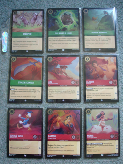 Disney Lorcana TCG First Chapter 45 x Foil Cards Common UC & Rare - Image 4
