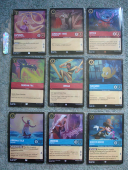 Disney Lorcana TCG First Chapter 45 x Foil Cards Common UC & Rare - Image 5