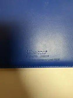 Pokemon Trading Card Game Ultra Pro 4-Pocket Premium Snap Binder Blue - Image 2