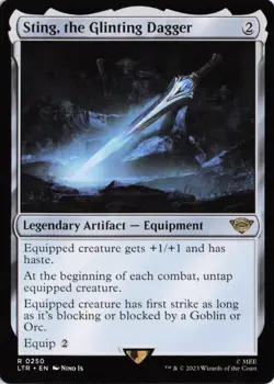 Sting, the Glinting Dagger, #250, LTR , Reg, R - NM - Image 1
