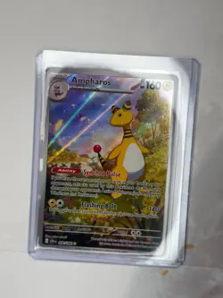 Pokemon TCG Chaos Rising Ampharos Illustration Rare Holo 090/086 Mint - Image 2